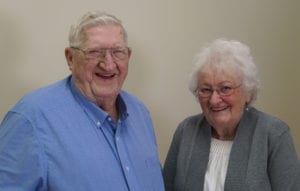 photo of Richard Salsbury and his wife, Jinny
