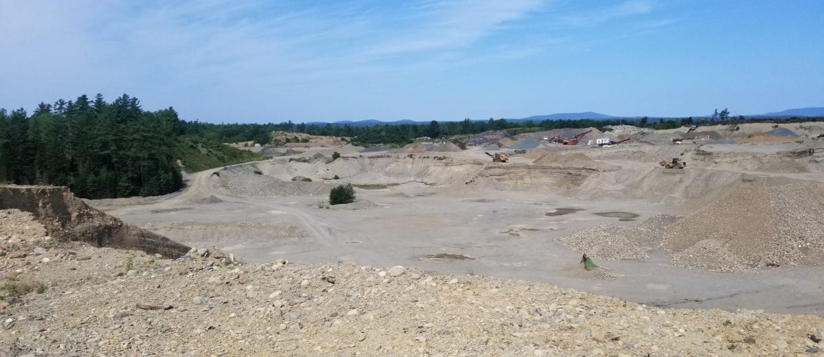 photo of a gravel pit