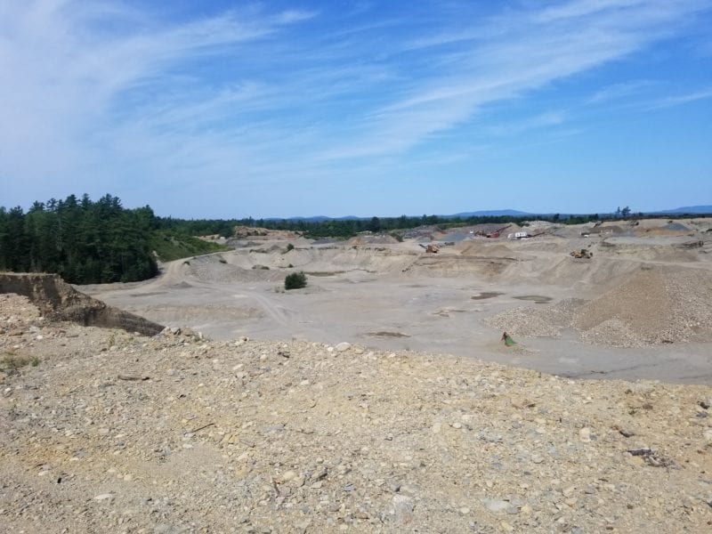 photo of a gravel pit